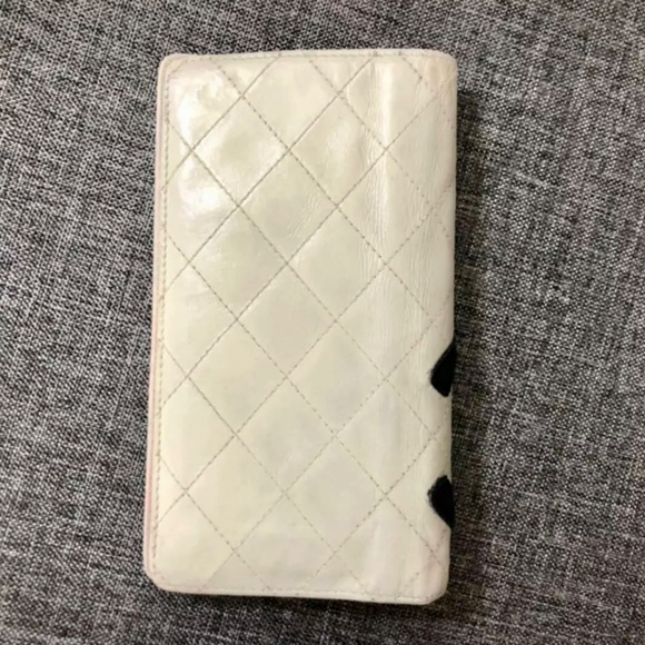Authentic Beautiful Chanel Cambon line logo Wallet - Picture 5 of 14